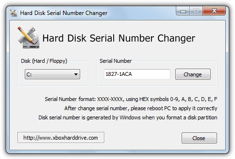 Drive Serial Number Editor Crack
