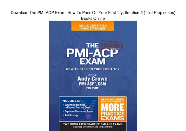 Andy crowe pmp 4th edition